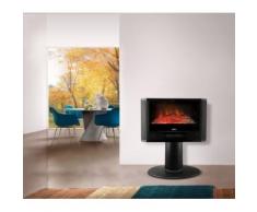Stufa Camino a muro elettrico 585906 DICTROLUX effetto fiamma 900-1800 Watt