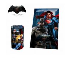 WA16030 Coperta in morbido e caldo pile BATMAN VS SUPERMAN 100x150cm plaid