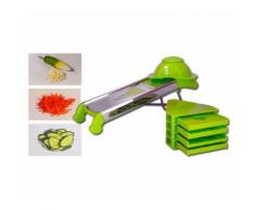 Tagliaverdure a grattugia affetta verdure manuale con lama di precisione grattugia taglio da 4 a 12 mm