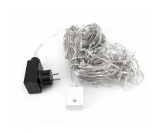 Luci di Natale a tenda 561286 BIANCO GHIACCIO 120 led programmabile 5 X 0,6 mt