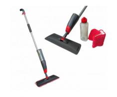 Scopa spray lavapavimenti 2 in 1 igienizzante manuale con panno microfibra