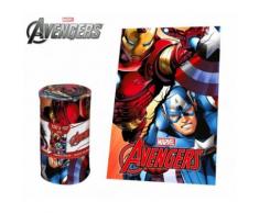 MV92339 Coperta in morbido e caldo pile THE AVENGERS 100 x 150 cm plaid