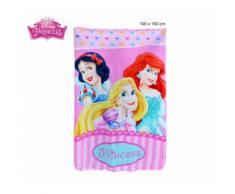 Coperta in pile con stampa Principesse 100 x 150 cm caldo plaid con personaggi Disney 0927