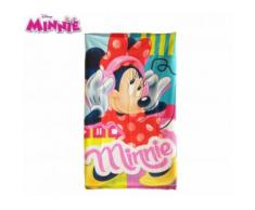 Coperta in pile con stampa Minnie 100 x 150 cm caldo plaid con personaggi Disney WD16500