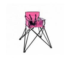 Seggiolone da campeggio 321546 richiudibile ONSHORE con sacca trasporto ROSA
