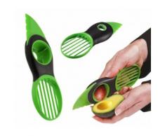 035215 Taglia e affetta avocado 3 in 1 con lama snocciolatore e affettatrice