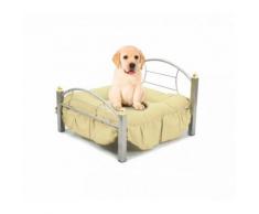 Letto cuccia per cani e gatti B224 SNOOPY in ferro battuto 56.5 x 58 x 14.5 cm