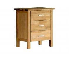 JYSK Cassettiera «New Oak» (3 cassetti, stretta)