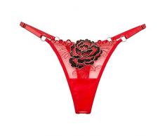 Comoda Biancheria Intima Sexy da Donna con Rosa giocoso Mutande Post Parto Mantice