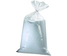 Bepouf - Sacco di Perle di Polistirolo Espanso per Riempimento Pouf Poltrone Cuscini, Diametro da 2 a 8 mm, 100 litri - Palline Polistirolo per Imbottitura Pouf a sacco