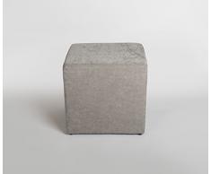 Amaris Elements OT012, 4, S.SQ imbottitura 45 x 45 cm Sgabello quadrato S, grigio