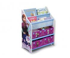 Disney Frozen Libreria legno Multi Toy Organizer Scaffale per bambini giocattolo Regal