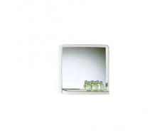 DIERRE Specchio Quadro Mensola 50X51 2025, Bianco