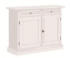 CREDENZA LEGNO BASE MOBILE LEGNO BIANCO OPACO