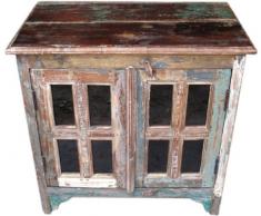 Guru-Shop Credenza Antica (JH7-362), 75x75x46 cm, Cassettiere e Credenze
