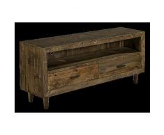 Etnicart - Mobile portatv Stile Country in pino-160x68x40-Legno massello