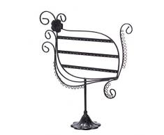 Shangfu Decorazione Gioielli Stare Ferro Orecchini Orecchini Principessa Jewelry Display Gioielli creativi Scaffalature di stoccaggio Orecchini Box Creativo Fai da Te