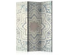 murando Paravento Mandala Astratto 135x172 cm Stampa unilaterale su Tela in TNT Parete Divisoria Interno Separatore Stanza Pieghevole Decorazioni f-A-0486-z-b