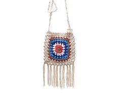 Borsa da donna Design di Modo Stile Etnico Tessuto A Mano Messenger Bag Mini Mobile Phone Bag Nappa Piccola Borsa Delle Donne, E
