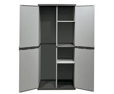 Mongardi 7810C04 Armadio Portascope, Grigio, 68 x 39,5 x 168 cm