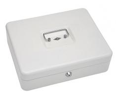 Wedo 145400X Gr. 4 Cassetta Portavalori, 30.0 x 24.0 x 9.0 cm, Bianco