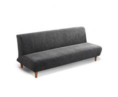 VanderHOME Copridivano Elasticizzato 3 posti,Fodere Copridivani Jacquard Elasticizzata Antiscivolo Copridivano Impermeabile Super Morbido Fodera per Divano Senza braccioli per Soggiorno Casa Hotel