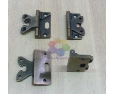 CERNIERA LF 2 PEZZI PER MOBILI ARTE POVERA IN STILE ANTICHI. CERNIERA LF COLLO BASSO 8mm (BASSO 8 mm)