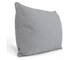 Cuscino da Divano Grande 40x70, Morbido Rivestimento in Cotone, OEKO-TEX - Confortevole Cuscino Decorativo, Media Durezza - Cuscino Schienale Divano - Cuscini per Divani Moderni by DYNMC YOU, Grigio