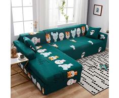 Fodere Copridivani Copridivano,Copridivano Elasticizzato All-Inclusive Copridivano Per Partner Animale, Fodera Per Angolare A Forma Di L Braccio Combinato Per Quattro Stagioni Protezione Universale