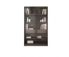 YUXI8541NO Librerie Libreria a Floor a soffitto in Vetro in Vetro Spostamento Studio Soggiorno Camera da Letto Scorrevole Porta libreria libreria Libreria Scaffale (Color : B, Size : Large)