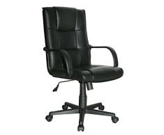 POLTRONA DIREZIONALE MOD.1421 COLORE NERO