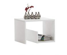 FMD 632-001 Mike - Tavolino, Bianco, 59 x 36 x 38 cm