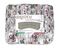 Tex family COPRIDIVANO ANGOLARE Universale Tirolese Bristol Holly Rosso