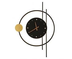 Luci Da Parete Semplice Lampada Da Parete Soggiorno Tv Arredamento Silenzioso Orologio Da Parete black
