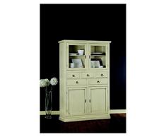 Lo Scrigno Arredamenti, Dispensa Da Cucina 4 Porte 5 Cassetti Avorio Patinato L121/Fl