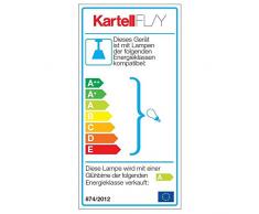Kartell Small Fl/Y Lampada A Sospensione, Cristallo