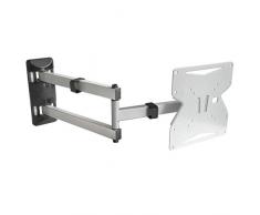 DRALL INSTRUMENTS Supporto a Muro Estensibile Fino a 60 Centimetri per TV 15 - 37 Pollici Titolare LED LCD Plasma TV Staffa Girevole inclinabile Modello: S89S