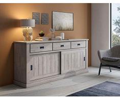 CALITAN FURNITURE FACTORY SP Z O.O. CREDENZA Moderna Colore Ancora Oak