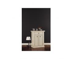 Estea Mobili - MOBILE CREDENZA PORTA TV LACCATO AVORIO ANTICATO - 110709181982