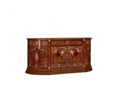 Interdesign24 - Credenza barocca, in Noce, 4 Porte