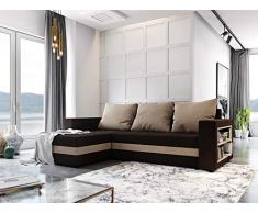 MebLiebe Divano Ad Angolo Con Funzione Letto Funzione Sonno Sydney 242x152x85 Cm Divano Ad Angolo Divano Divano Soggiorno
