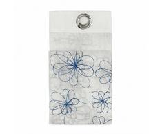 Tenda arredo filtrante Caterina Effetto Lino con Borchie 140x280 cm W065 Blu