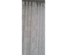 Pannello tenda con borchie fantasia ondulata misura 140x280 cm