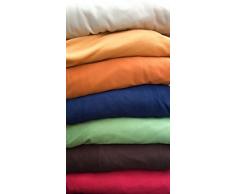 Copridivano Elasticizzato Millerighe, 4 Piazze (da 170 a 250 cm), Tinta Unita Giallo