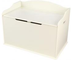 KidKraft 14958 Scatola Austin per Giocattoli in Legno, Mobili per Camera da Letto E Sala Giochi per Bambini, Vaniglia