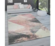 Tappeto Salotto Moderno Pelo Corto Pastello Vintage Astratto Diversi Stili, Dimensione:80x150 cm, Colore:Multicolore