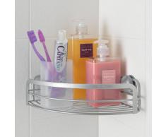 Metaltex serie VIva! - Mensola angolare 1 ripiano per bagno - (404806)