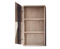 trendteam, Armadietto pensile da bagno, Marrone (Braun)