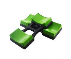 Scaffalature di Stoccaggio 1 Paio di staffe con manubri, Supporto for Telaio di Posizionamento con manubri, Dispositivo di Allenamento Fitness for la Protezione del Pavimento for Uso Domestico