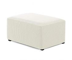 RTSFKFS Copri Poggiapiedi/Copertura DellOttomano Rettangolare Elasticizzato, Jacquard Quadrato Pieghevole Copri Pouf con Fondo Elastico Sofa Protettore per Soggiorno Decorazione